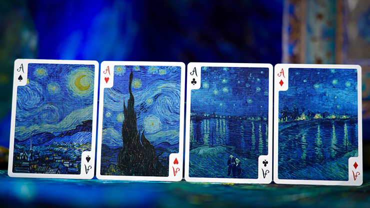Van Gogh Standard Edition Playing Cards by 52 MUSÉE by Murphy's Magic Supplies, Inc.