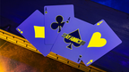 Bicycle Neon Rider Back Yellow-Starburst Deck Playing Cards by Murphy's Magic Supplies, Inc.
