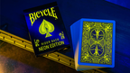 Bicycle Neon Rider Back Yellow-Starburst Deck Playing Cards by Murphy's Magic Supplies, Inc.
