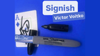 Signish by Victor Voitko (Blue) by Murphy's Magic Supplies, Inc.
