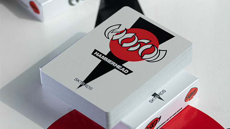 HOSOI HAMMERHEAD 40 YEARS PEARL FOIL PLAYING CARDS by Murphy's Magic Supplies, Inc.