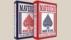 Maverick Made in the USA (Blue) Playing Cards by Murphy's Magic Supplies, Inc.