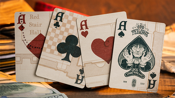 Odd Fellows (Father Firkin) Playing Cards by Stockholm 17 by Murphy's Magic Supplies, Inc.