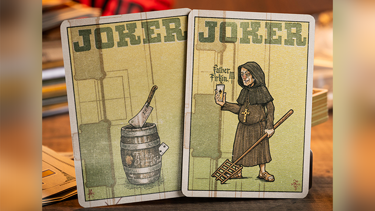 Odd Fellows (Father Firkin) Playing Cards by Stockholm 17 by Murphy's Magic Supplies, Inc.