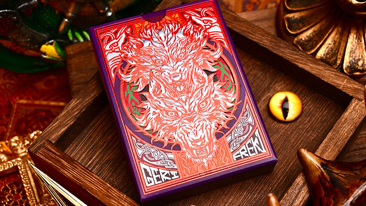 The Norse Myths Series (Fenrir) Playing Cards by Murphy's Magic Supplies, Inc.