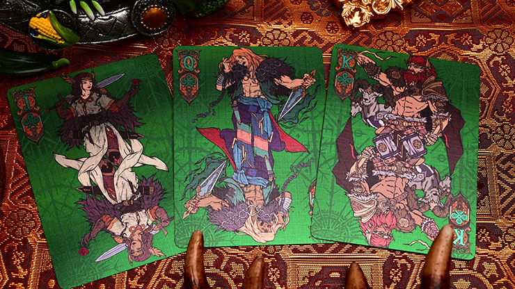The Norse Myths Series (Yggdrasil) Playing Cards by Murphy's Magic Supplies, Inc.