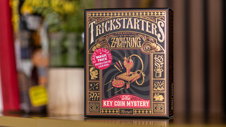 TrickStarters The Key Coin Mystery by Zach King & theory11 by Murphy's Magic Supplies, Inc.