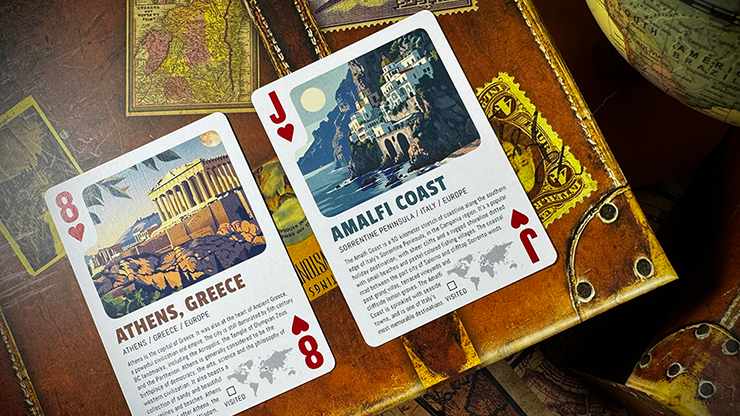 Travel the World Deck Volume 1 by Midnight Cards by Murphy's Magic Supplies, Inc.