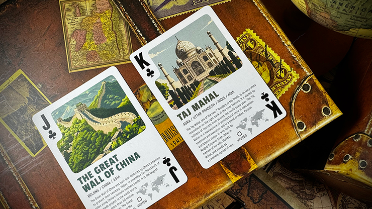 Travel the World Deck Volume 1 by Midnight Cards by Murphy's Magic Supplies, Inc.