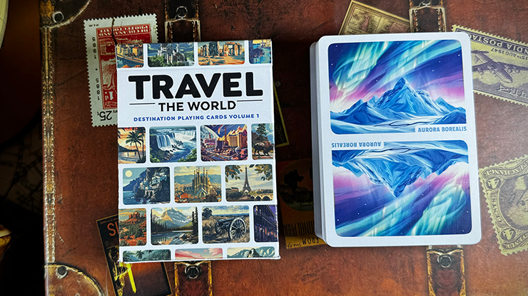 Travel the World Deck Volume 1 by Midnight Cards by Murphy's Magic Supplies, Inc.
