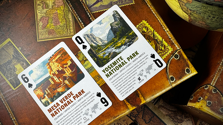 Travel the World Deck Volume 2 by Midnight Cards by Murphy's Magic Supplies, Inc.