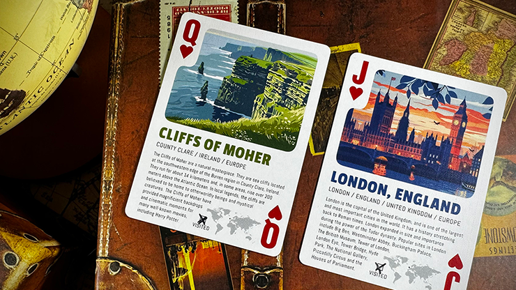 Travel the World Deck Volume 2 by Midnight Cards by Murphy's Magic Supplies, Inc.