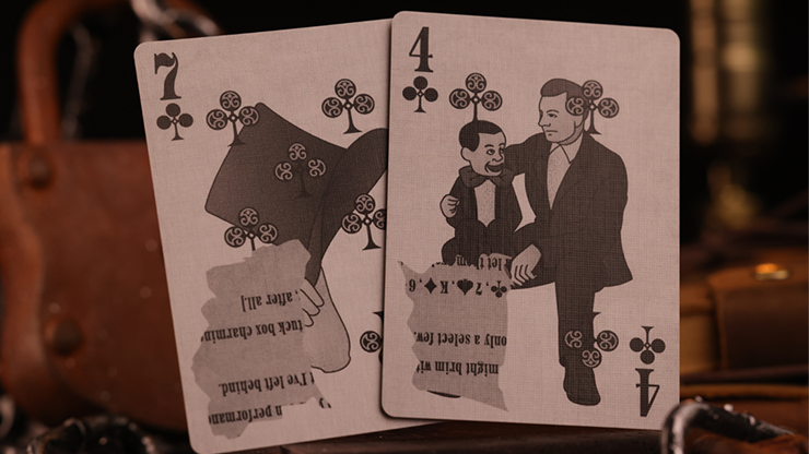 The Magician's Last Secret (Clubs Edition) Playing Cards by Anti-Faro by Murphy's Magic Supplies, Inc.