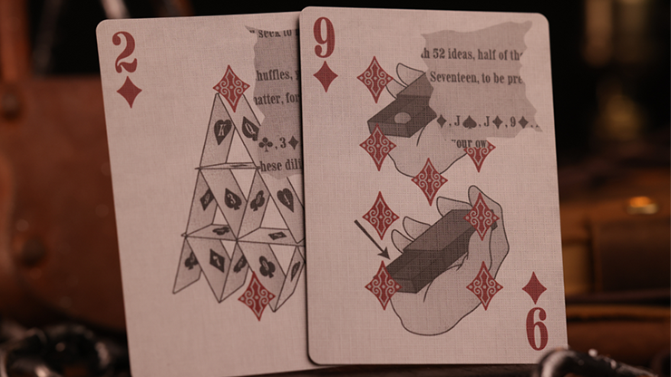 The Magician's Last Secret (Clubs Edition) Playing Cards by Anti-Faro by Murphy's Magic Supplies, Inc.