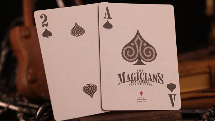 The Magician's Last Secret (Diamond Edition) Playing Cards by Anti-Faro by Murphy's Magic Supplies, Inc.