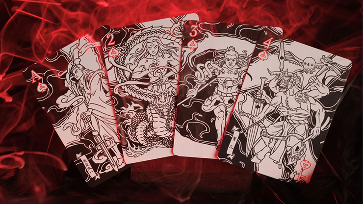 Mythic Divide (Wrath of Darkness) Playing Cards by Room One by Murphy's Magic Supplies, Inc.
