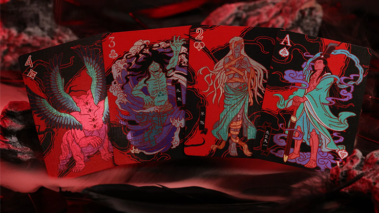 Mythic Divide YGGDRASIL Edition (Wrath of Darkness) Playing Cards by Room One by Murphy's Magic Supplies, Inc.