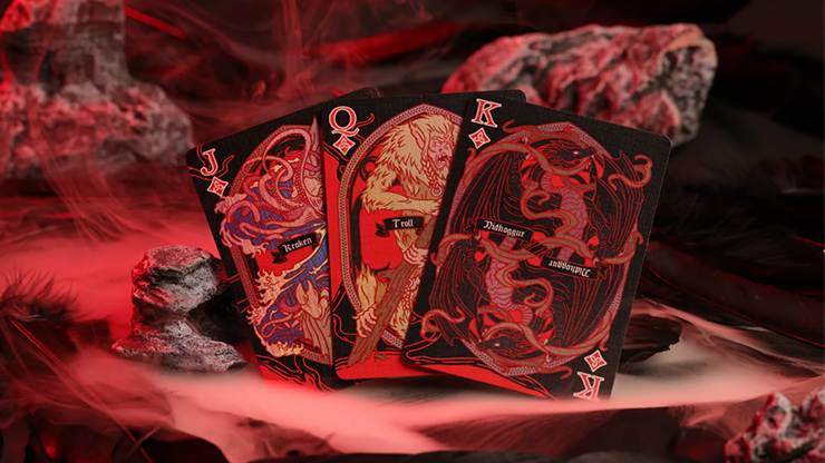 Mythic Divide YGGDRASIL Edition (Wrath of Darkness) Playing Cards by Room One by Murphy's Magic Supplies, Inc.
