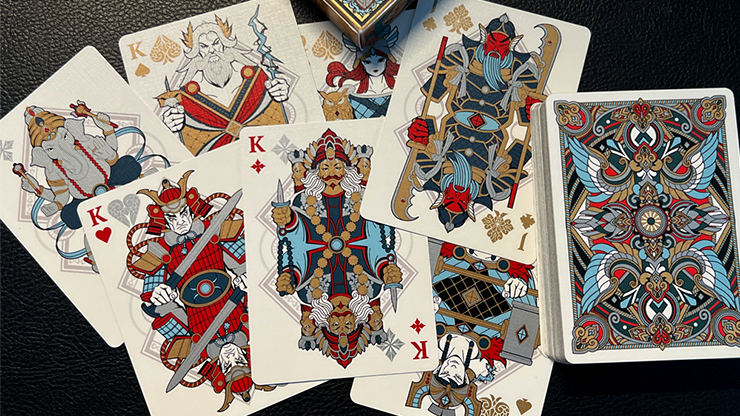 Sacred Legends: Seishin no Densetsu (Gold Edition) Playing Cards by HypieLab by Murphy's Magic Supplies, Inc.