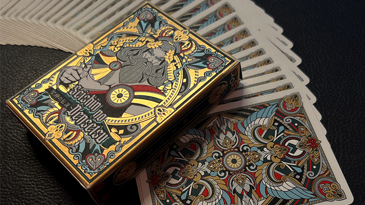 Sacred Legends: Seishin no Densetsu (Gold Edition) Playing Cards by HypieLab by Murphy's Magic Supplies, Inc.