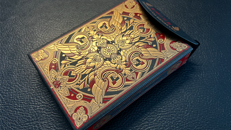 Sacred Legends Black Edition Playing Cards by HypieLab by Murphy's Magic Supplies, Inc.