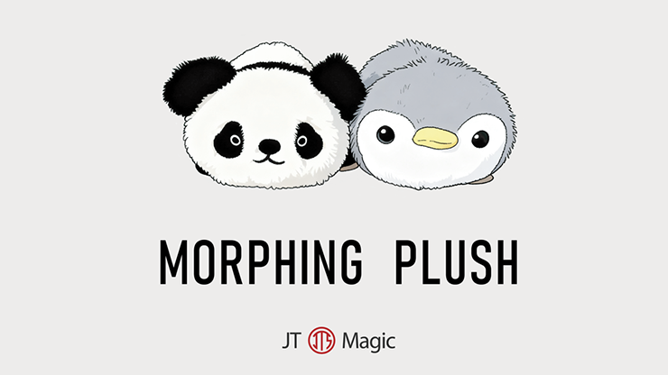 Morphing Plush (Panda to Penguin Grey) by Jackie Zhao and JT Magic by Murphy's Magic Supplies, Inc.