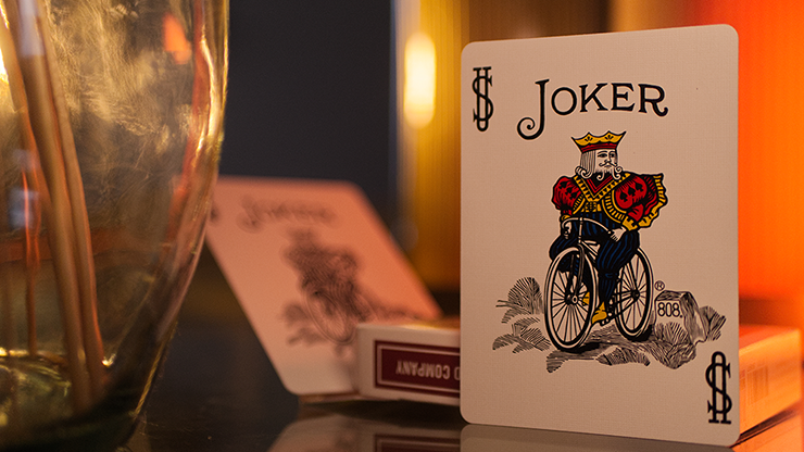 Bicycle Metallic Ruby Playing Cards by Murphy's Magic Supplies, Inc.