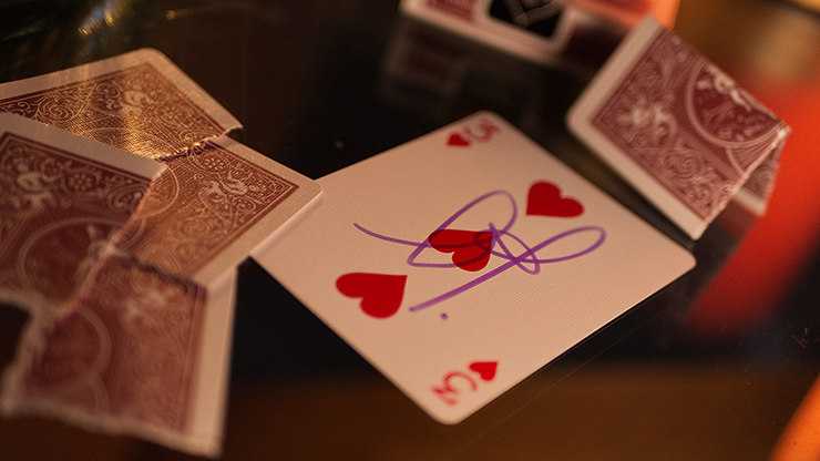 Bicycle Metallic Ruby Playing Cards by Murphy's Magic Supplies, Inc.