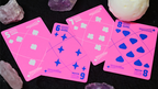 Moon (Pink) Playing Cards by Murphy's Magic Supplies, Inc.