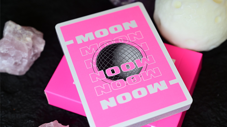 Moon (Pink) Playing Cards by Murphy's Magic Supplies, Inc.