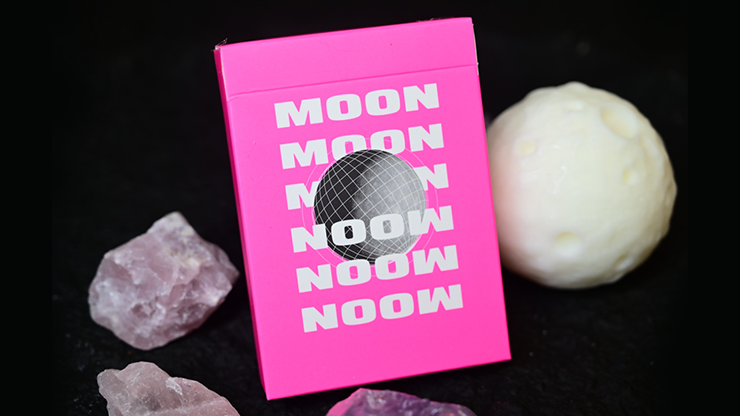 Moon (Pink) Playing Cards by Murphy's Magic Supplies, Inc.