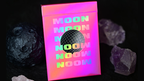 Moon (Pink Holo) Playing Cards by Murphy's Magic Supplies, Inc.