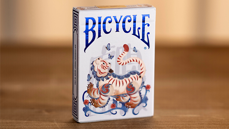Bicycle Mascot (Tiger Sniffs the Rose) Playing Cards by Murphy's Magic Supplies, Inc.