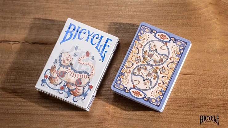 Bicycle Mascot (Tiger Sniffs the Rose) Playing Cards by Murphy's Magic Supplies, Inc.