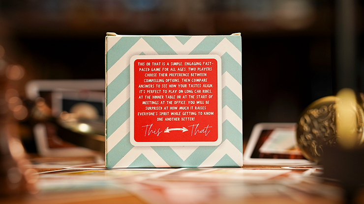 This or That by David Jonathan, Nikolas Mavresis, & TCC Magic by Murphy's Magic Supplies, Inc.