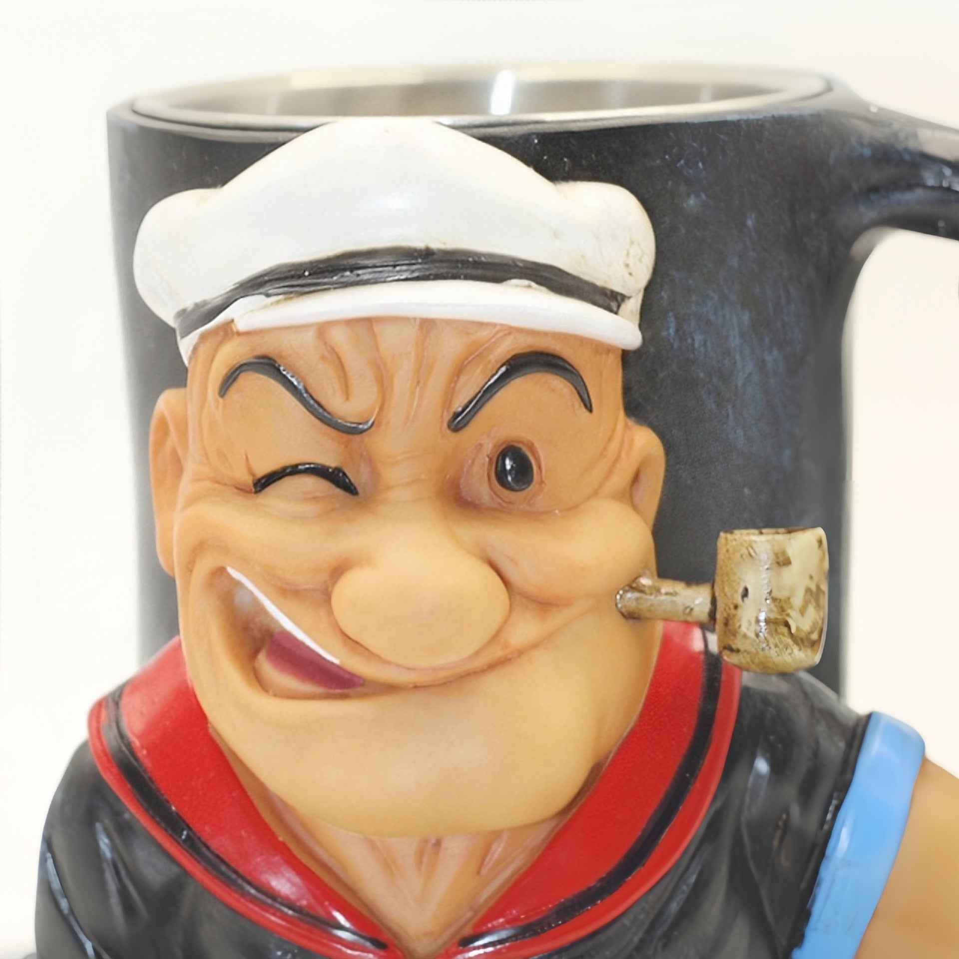 3D Mug - Large Capacity Resin Coffee Cup with Cartoon Design, Durable ABS Material, Perfect for Home, Office, Or Holiday Gifts, Unique Drinking Organ, Office Drinkware | Cartoon Character Mug | Durable Drinkware