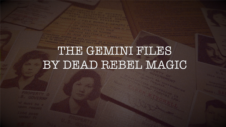 Gemini Files by Dead Rebel Magic by Murphy's Magic Supplies, Inc.