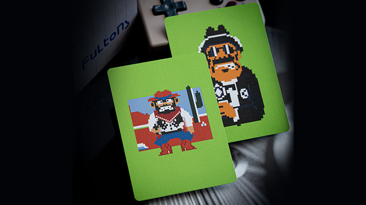 FULTON's Arcade Gameboy Edition Playing Cards by Murphy's Magic Supplies, Inc.