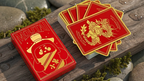 MOUTAI Red Limited Edition (2 Deck Set) Playing Cards by Murphy's Magic Supplies, Inc.