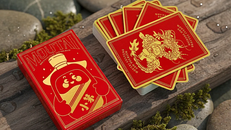 MOUTAI Red Limited Edition (2 Deck Set) Playing Cards by Murphy's Magic Supplies, Inc.
