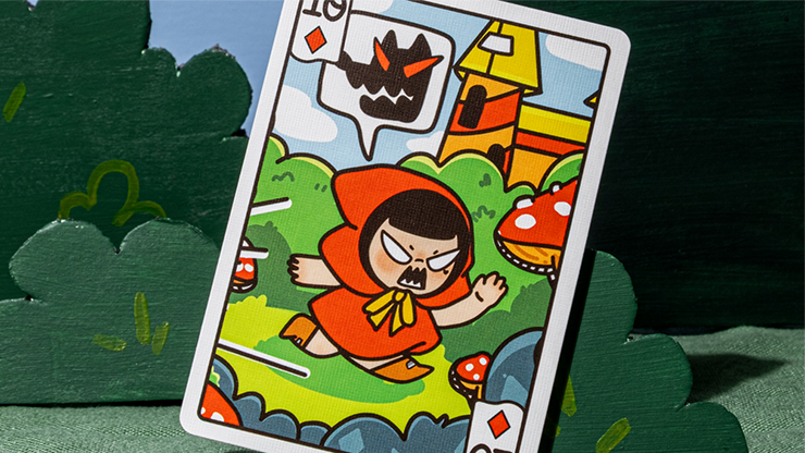 Bicycle Paper Royals Red Riding Hood Playing Cards by RunIt Decks by Murphy's Magic Supplies, Inc.