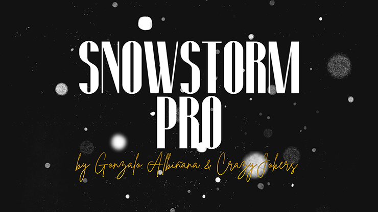 SnowStorm Pro by Gonzalo Albiñana and CrazyJokers by Murphy's Magic Supplies, Inc.