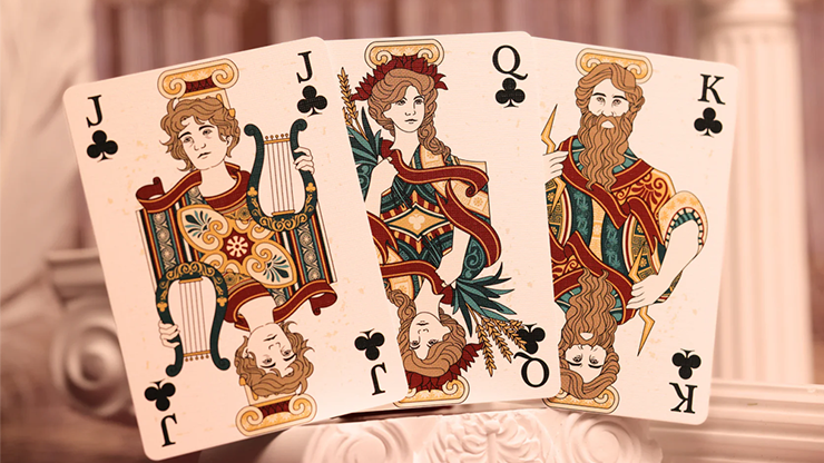 The Temple of Artemis at Ephesus Playing Cards by Room One and EON by Murphy's Magic Supplies, Inc.