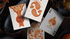Paisley Ton sur Ton Poudre Orange workers Deck by Murphy's Magic Supplies, Inc.