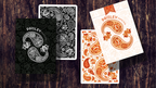 Paisley Ton sur Ton Poudre Orange workers Deck by Murphy's Magic Supplies, Inc.