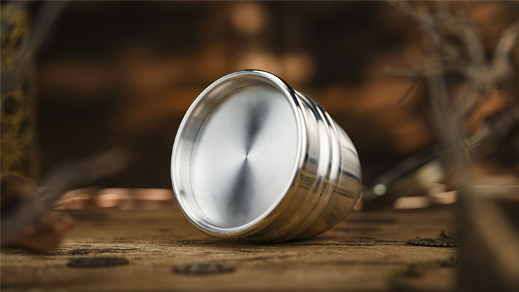 Aluminum Alloy Cups and Balls Matching Solid Cup by TCC Magic by Murphy's Magic Supplies, Inc.