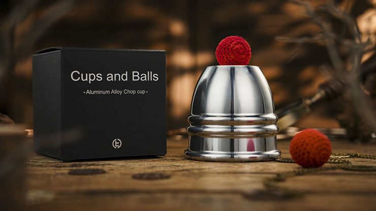 Aluminum Alloy Cups and Balls Matching Chop Cup by TCC Magic by Murphy's Magic Supplies, Inc.