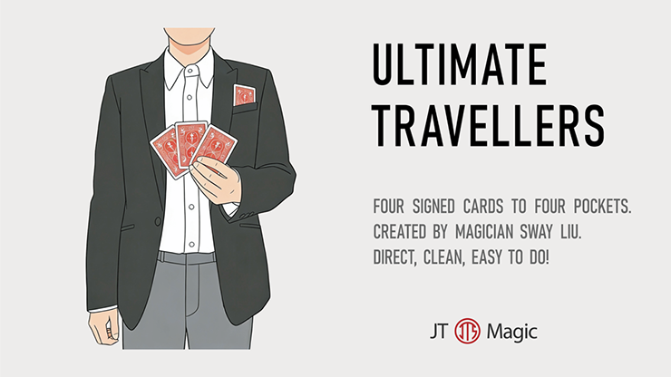Ultimate Travelers by Sway Liu and JT Magic (Blue) by Murphy's Magic Supplies, Inc.