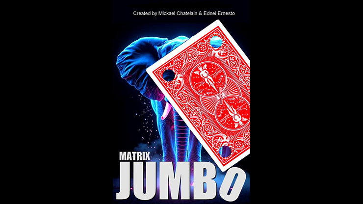 Matrix Revolution Jumbo (Red) by Mickael Chatelain by Murphy's Magic Supplies, Inc.