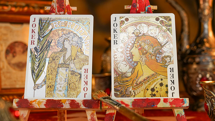 Mucha Special Edition Playing Cards by 52 MUSÉE by Murphy's Magic Supplies, Inc.